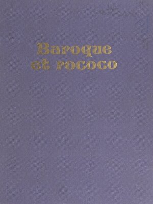 cover image of Baroque et rococo